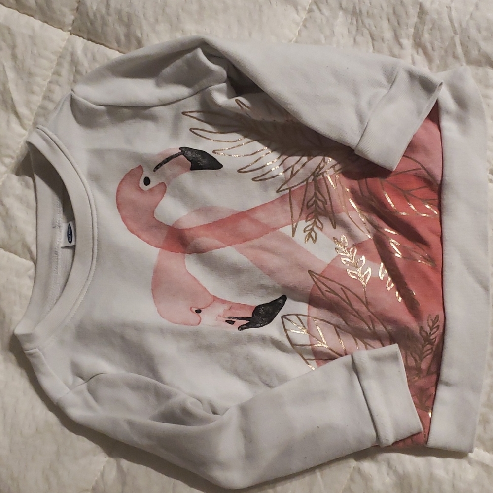 2t flamingo pullover